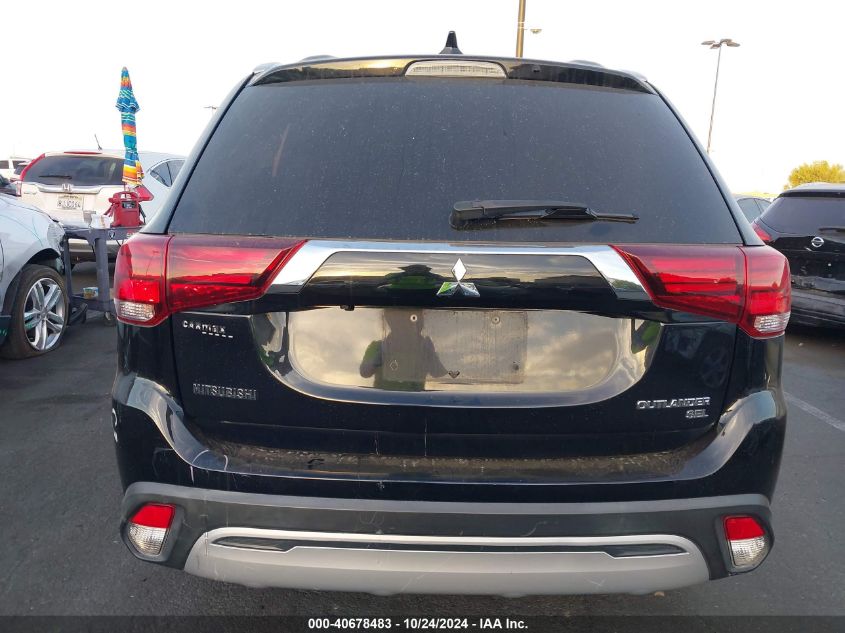 2019 Mitsubishi Outlander Sel VIN: JA4AD3A39KZ008397 Lot: 40678483