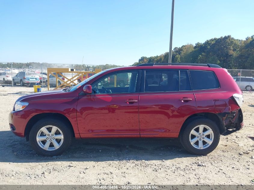 2008 Toyota Highlander VIN: JTEDS41A382035007 Lot: 40678486