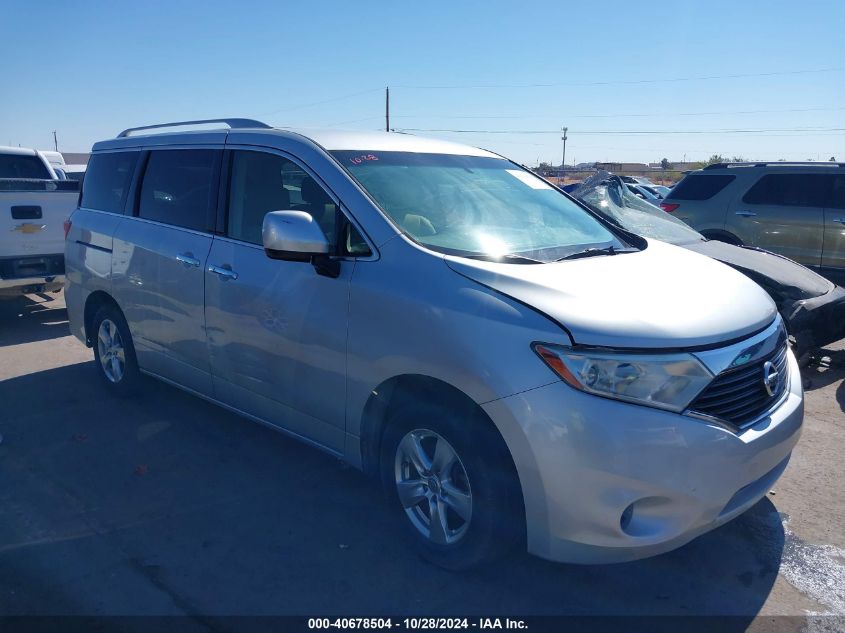 2016 Nissan Quest Platinum/S/Sl/Sv VIN: JN8AE2KP5G9151163 Lot: 40678504