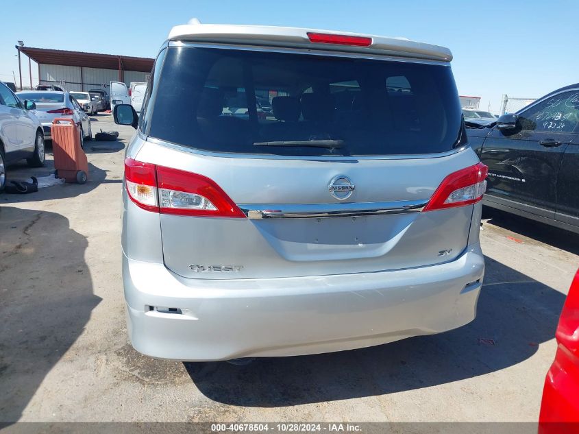 2016 Nissan Quest Platinum/S/Sl/Sv VIN: JN8AE2KP5G9151163 Lot: 40678504