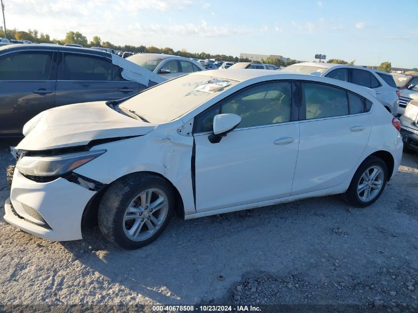 2017 Chevrolet Cruze Lt Auto VIN: 3G1BE6SM1HS526034 Lot: 40678508