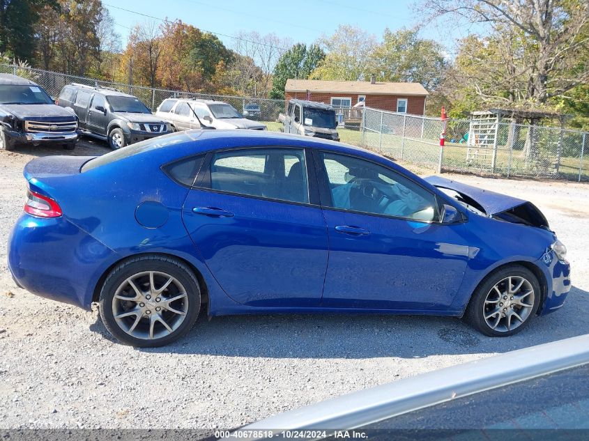 2014 Dodge Dart Sxt VIN: 1C3CDFBB0ED859869 Lot: 40678518