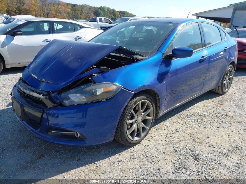 2014 Dodge Dart Sxt VIN: 1C3CDFBB0ED859869 Lot: 40678518