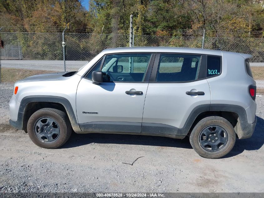 2019 Jeep Renegade Sport 4X4 VIN: ZACNJBAB1KPJ74510 Lot: 40678528