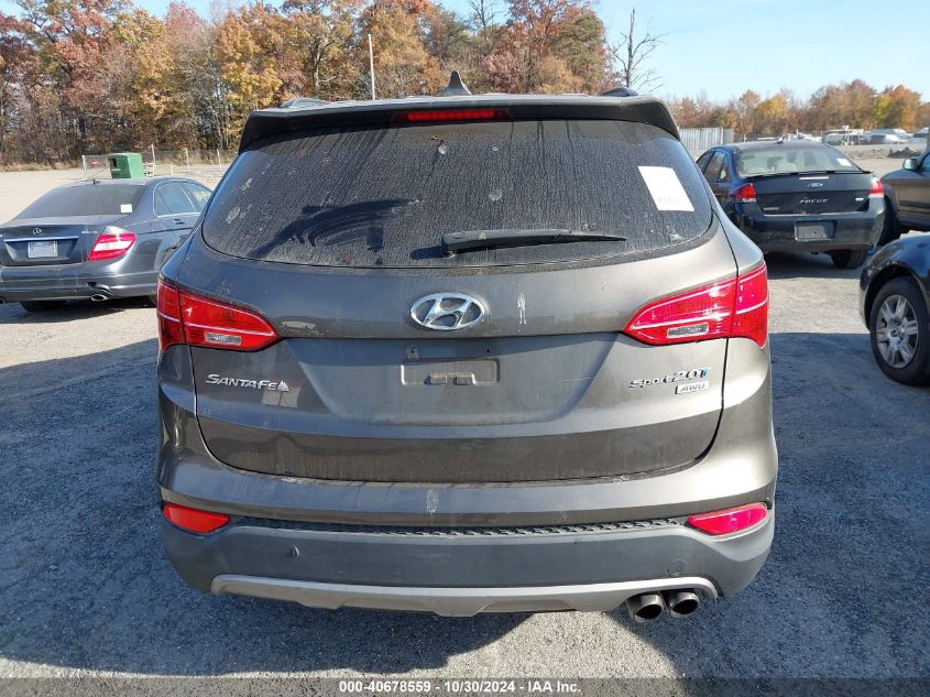 2013 Hyundai Santa Fe Sport 2.0T VIN: 5XYZUDLA1DG019745 Lot: 40678559