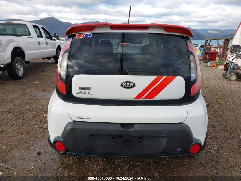 2015 Kia Soul VIN: KNDJN2A29F7167586 Lot: 40678590