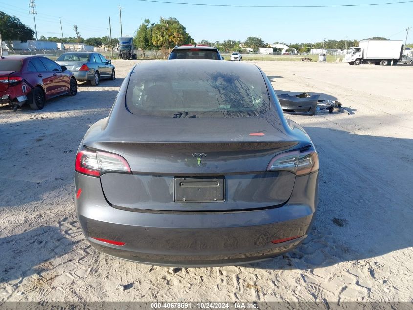 2021 TESLA MODEL 3 STANDARD RANGE PLUS REAR-WHEEL DRIVE - 5YJ3E1EA6MF086119