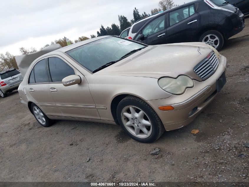 2003 Mercedes-Benz C 240 VIN: WDBRF61J23E013564 Lot: 40678601