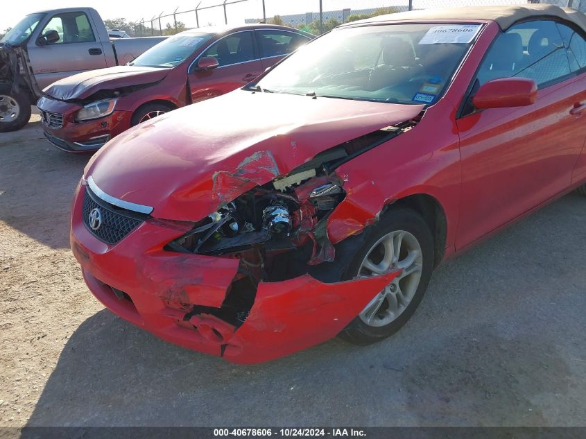 2007 Toyota Camry Solara Se/Sle VIN: 4T1FA38P27U129687 Lot: 40678606