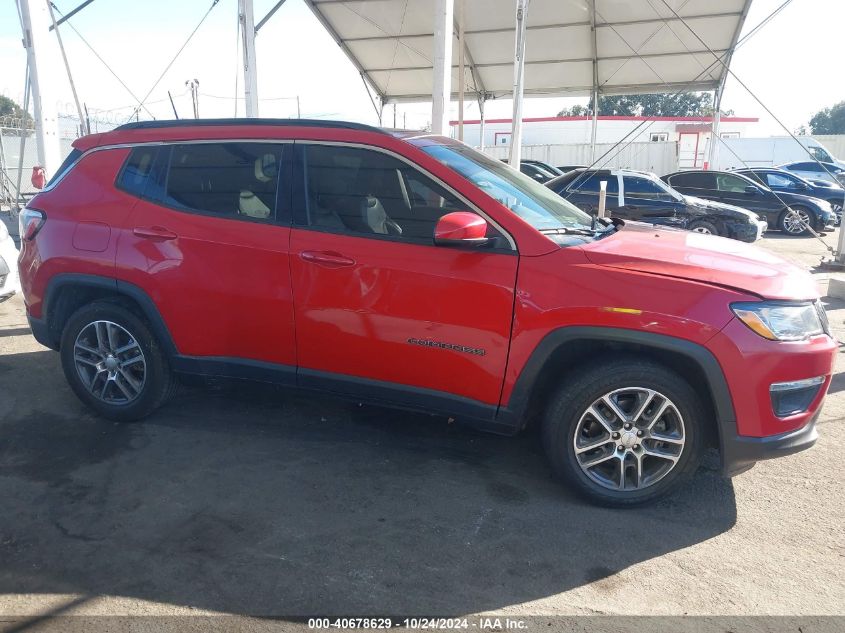 2020 Jeep Compass Sun And Wheel Fwd VIN: 3C4NJCBB7LT211657 Lot: 40678629