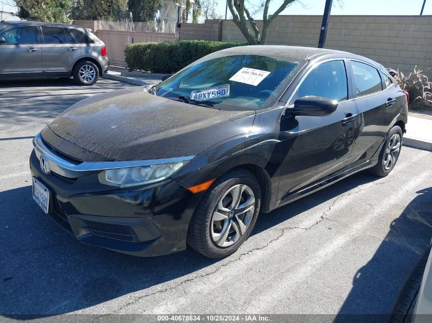 2018 Honda Civic Lx VIN: 2HGFC2F51JH525633 Lot: 40678634