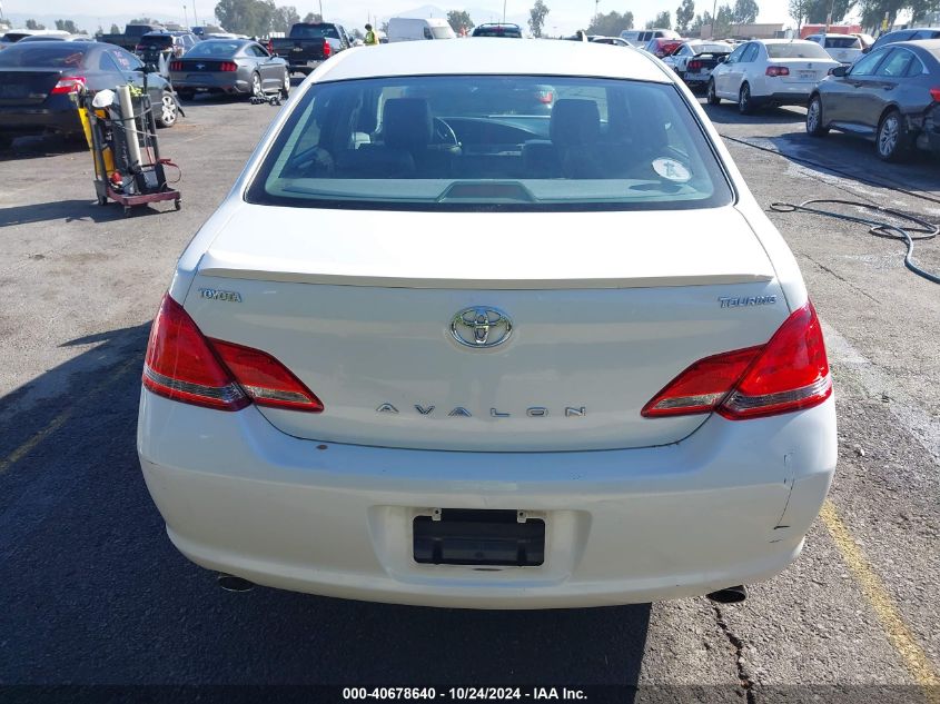 2007 Toyota Avalon Touring VIN: 4T1BK36B47U168171 Lot: 40678640