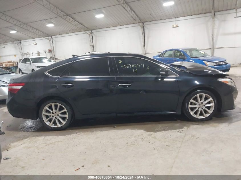 2014 Toyota Avalon Premium/Touring/Limited VIN: 4T1BK1EB8EU127402 Lot: 40678654