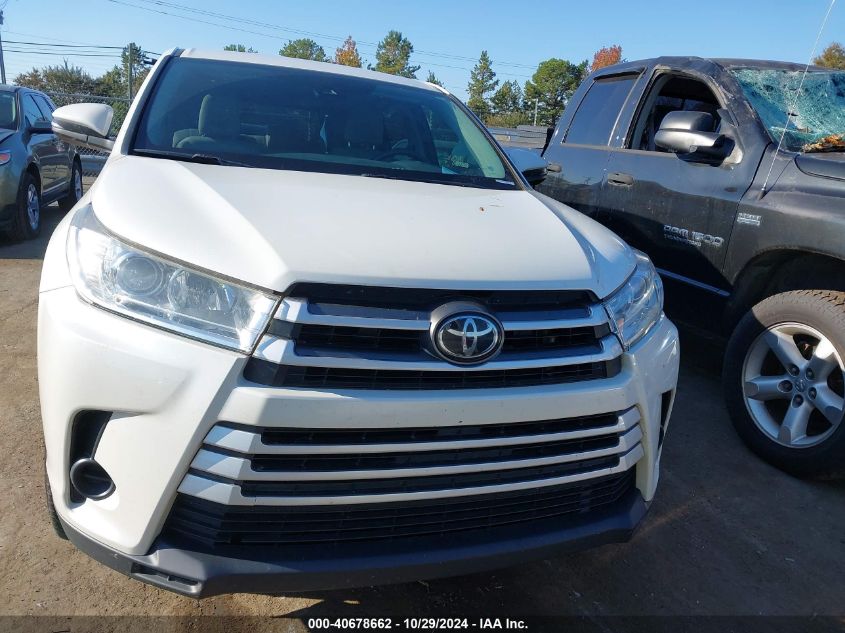 2019 Toyota Highlander Le VIN: 5TDZZRFH3KS361608 Lot: 40678662