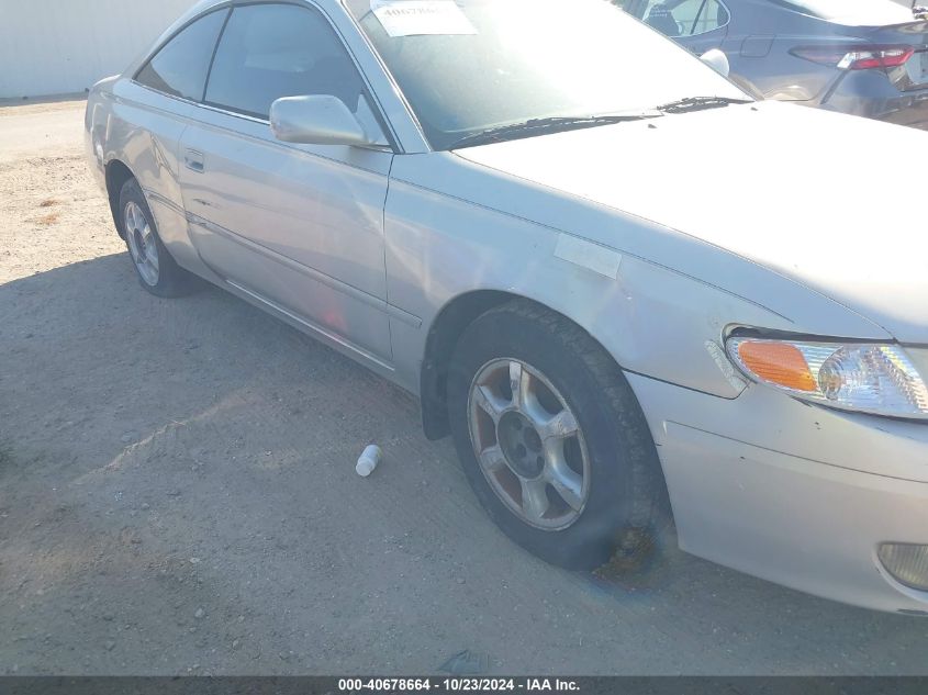 2000 Toyota Camry Solara Se VIN: 2T1CG22P9YC355264 Lot: 40678664