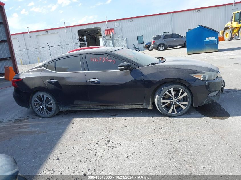 2017 Nissan Maxima 3.5 Platinum/3.5 S/3.5 Sl/3.5 Sr/3.5 Sv VIN: 1N4AA6AP1HC361432 Lot: 40678665