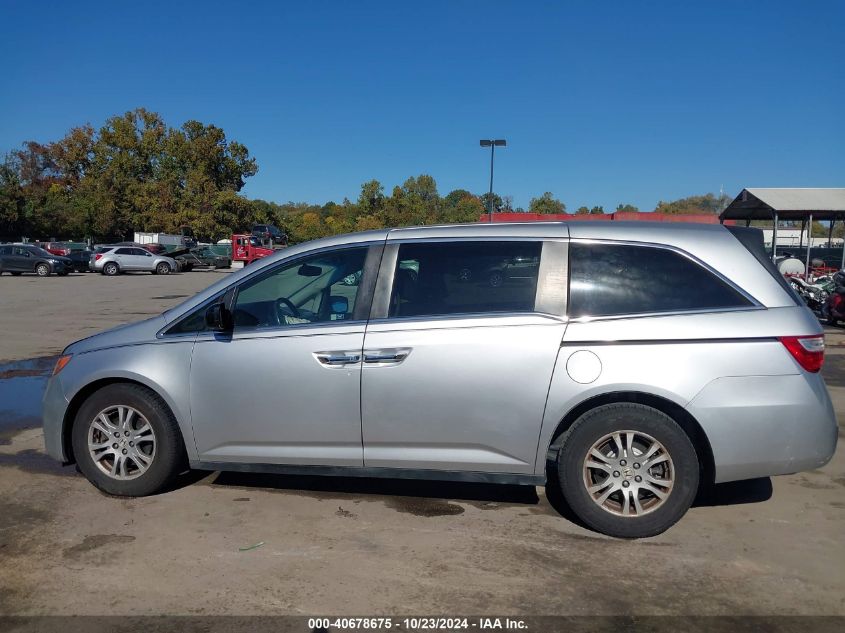 2011 Honda Odyssey Ex-L VIN: 5FNRL5H60BB091649 Lot: 40678675