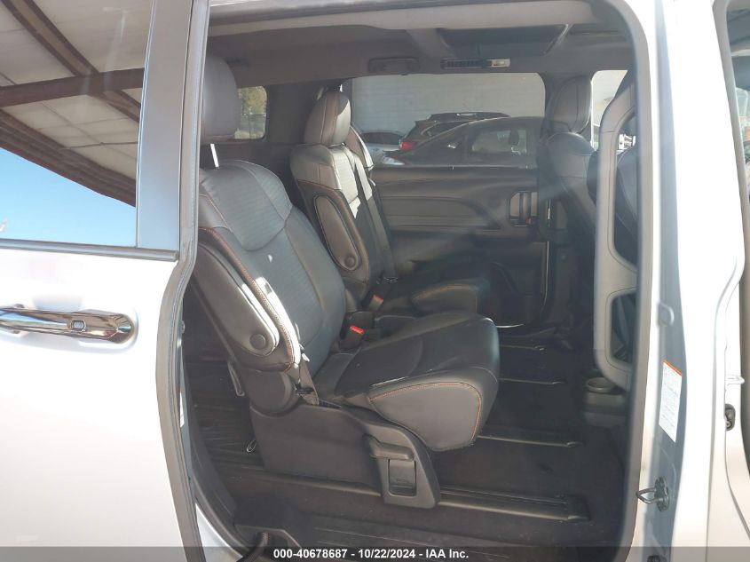 2022 Toyota Sienna Xse VIN: 5TDDRKECXNS098867 Lot: 40678687