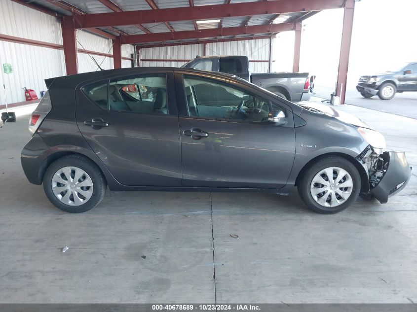 2013 Toyota Prius C Two VIN: JTDKDTB3XD1548710 Lot: 40678689