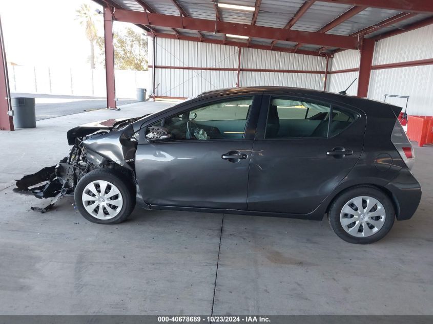 2013 Toyota Prius C Two VIN: JTDKDTB3XD1548710 Lot: 40678689