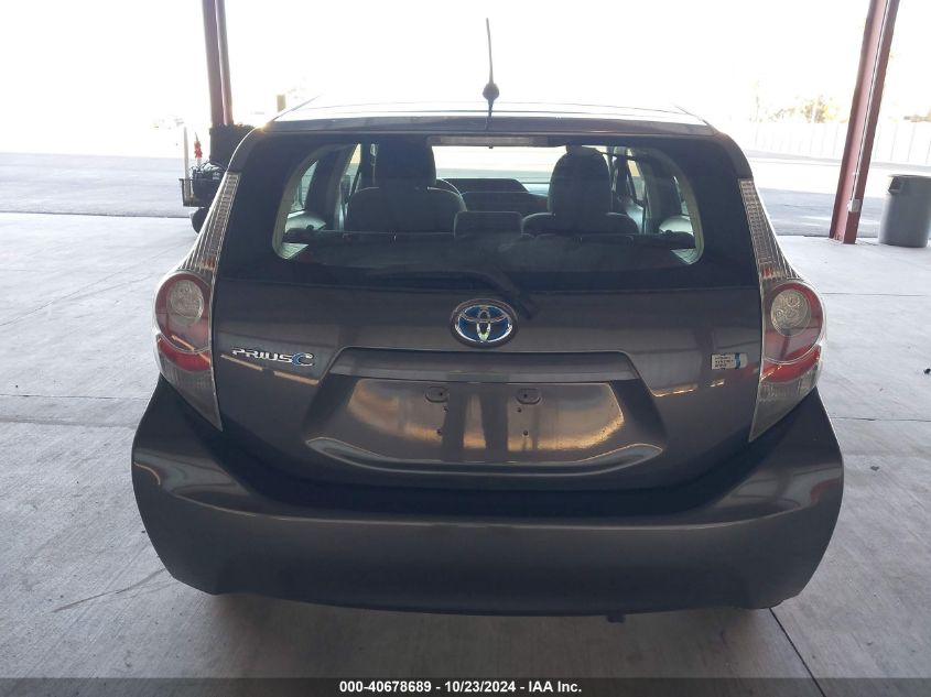 2013 Toyota Prius C Two VIN: JTDKDTB3XD1548710 Lot: 40678689