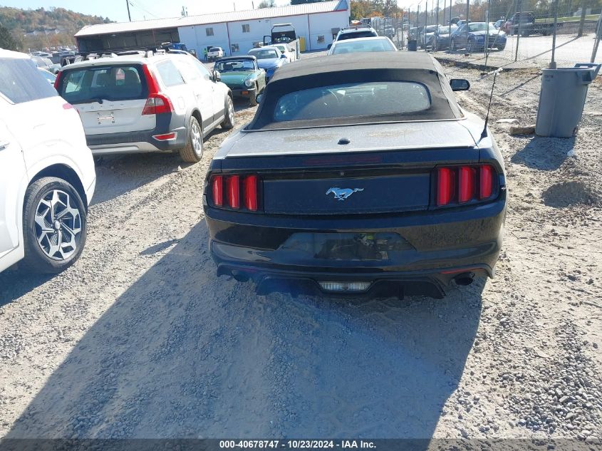 2017 Ford Mustang Ecoboost Premium VIN: 1FATP8UH0H5245280 Lot: 40678747