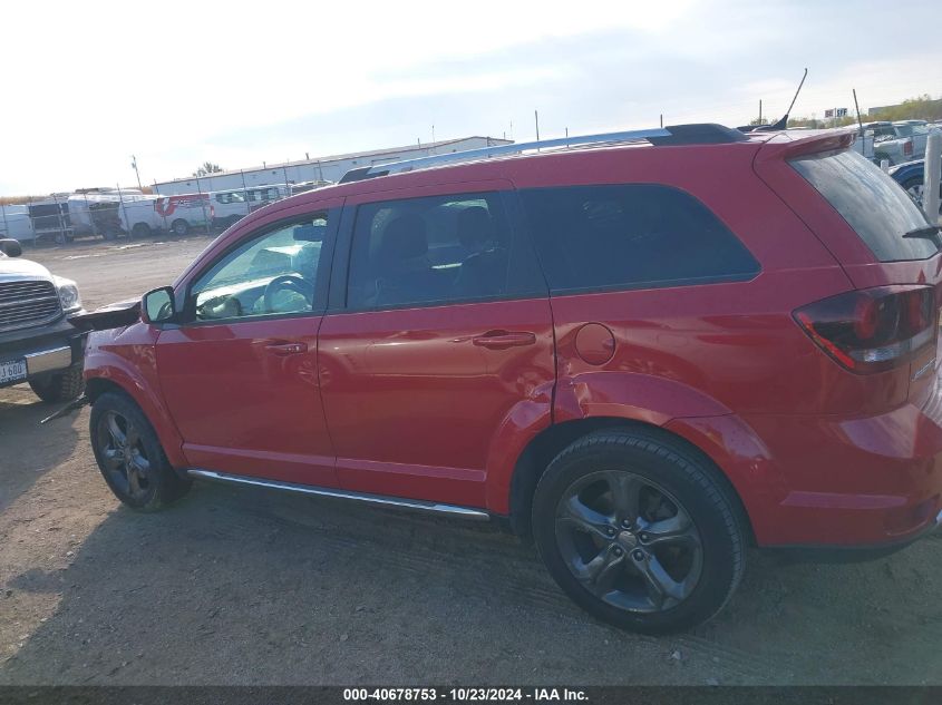 2015 Dodge Journey Crossroad VIN: 3C4PDCGGXFT565682 Lot: 40678753