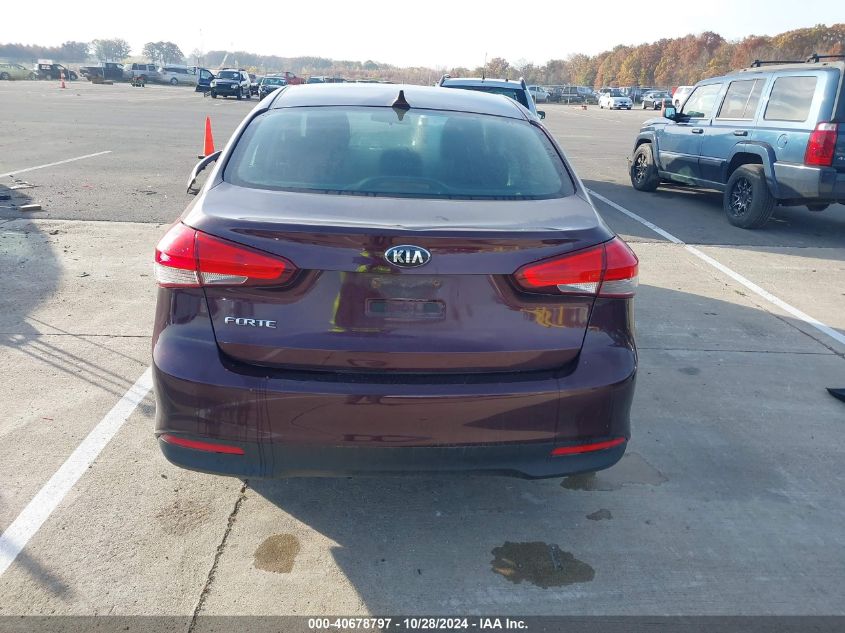 2017 Kia Forte Lx VIN: 3KPFK4A70HE025460 Lot: 40678797