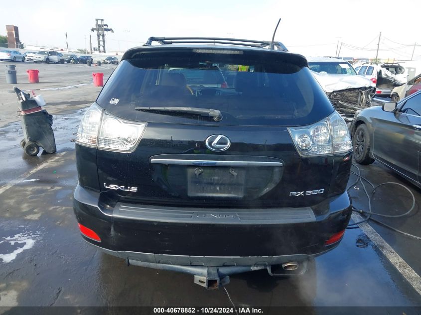 2007 Lexus Rx 350 Base (A5) VIN: JTJGK31U270006935 Lot: 40678852