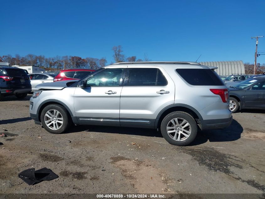 2018 Ford Explorer Xlt VIN: 1FM5K8D8XJGA36457 Lot: 40678859