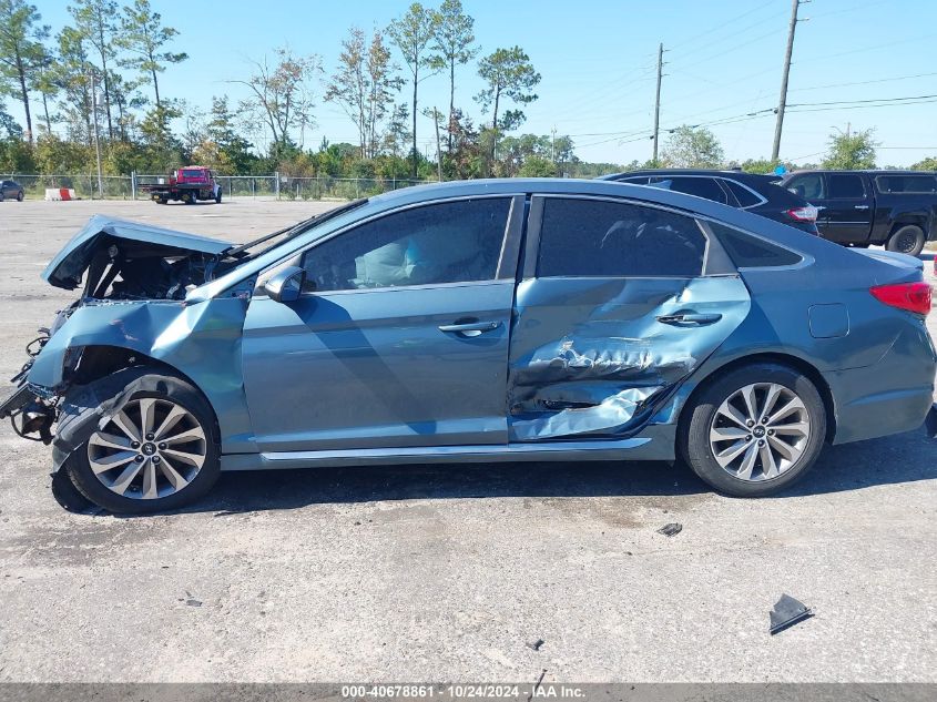 2016 Hyundai Sonata Sport/Limited VIN: 5NPE34AF8GH424725 Lot: 40678861