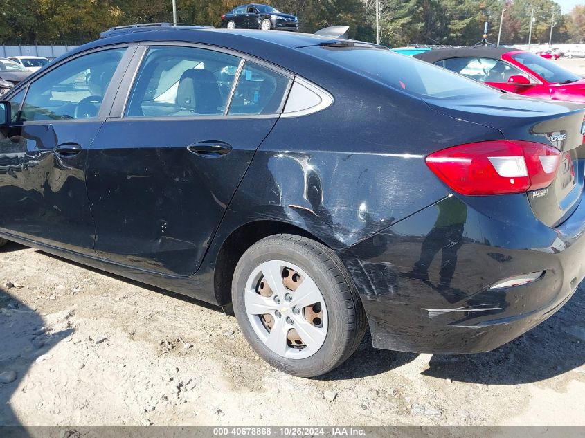 2016 Chevrolet Cruze Ls Auto VIN: 1G1BC5SM5G7243567 Lot: 40678868