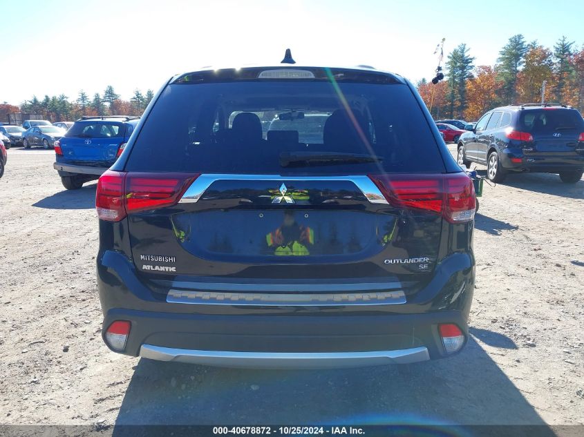 2017 Mitsubishi Outlander Se VIN: JA4AZ3A36HZ054330 Lot: 40678872