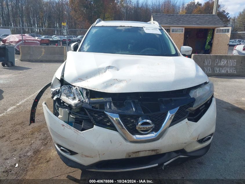 2014 Nissan Rogue Sv VIN: 5N1AT2MV6EC801255 Lot: 40678886