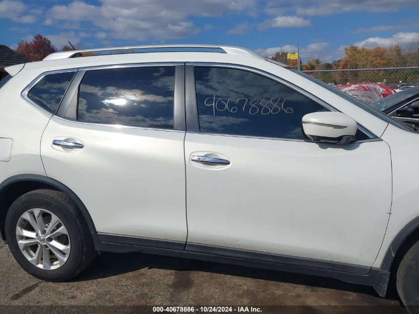 2014 Nissan Rogue Sv VIN: 5N1AT2MV6EC801255 Lot: 40678886