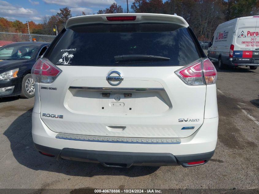 2014 Nissan Rogue Sv VIN: 5N1AT2MV6EC801255 Lot: 40678886