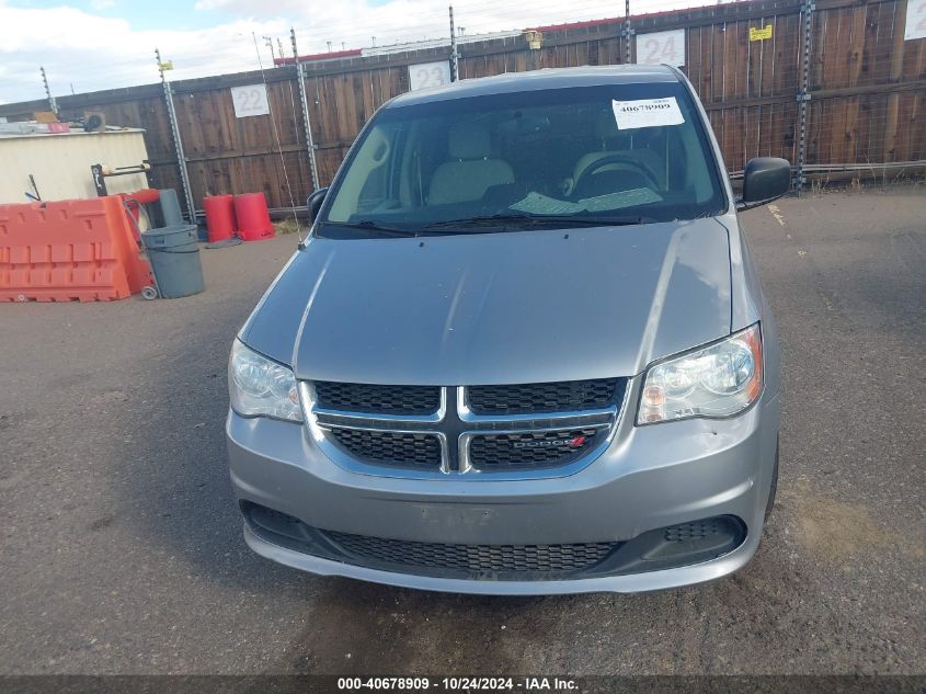 2016 Dodge Grand Caravan Se VIN: 2C4RDGBG7GR143882 Lot: 40678909