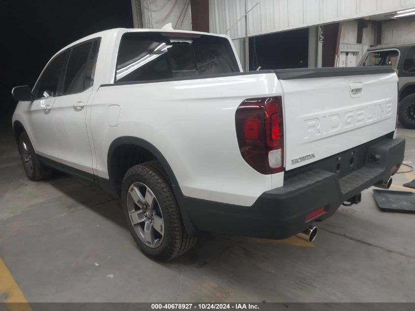 2024 Honda Ridgeline Rtl VIN: 5FPYK3F58RB004952 Lot: 40678927