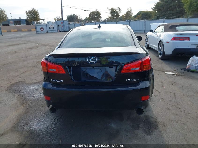 2007 Lexus Is 350 VIN: JTHBE262372009707 Lot: 40678928