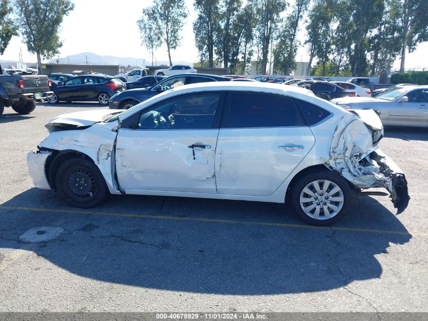 2016 Nissan Sentra Sv VIN: 3N1AB7APXGY262548 Lot: 40678929