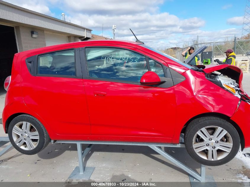 2014 Chevrolet Spark 1Lt Auto VIN: KL8CD6S91EC459777 Lot: 40678933