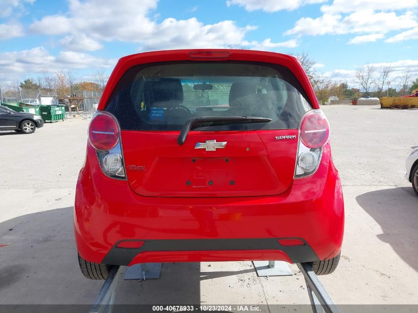 2014 Chevrolet Spark 1Lt Auto VIN: KL8CD6S91EC459777 Lot: 40678933