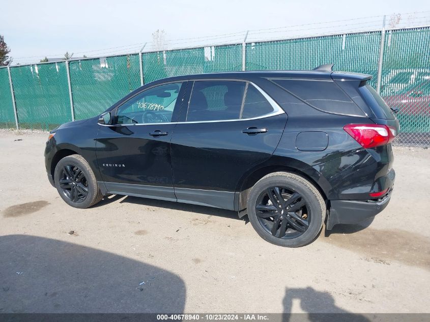 2020 Chevrolet Equinox Awd Lt 1.5L Turbo VIN: 2GNAXUEV7L6124734 Lot: 40678940