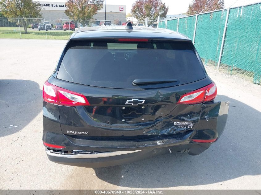 2020 Chevrolet Equinox Awd Lt 1.5L Turbo VIN: 2GNAXUEV7L6124734 Lot: 40678940