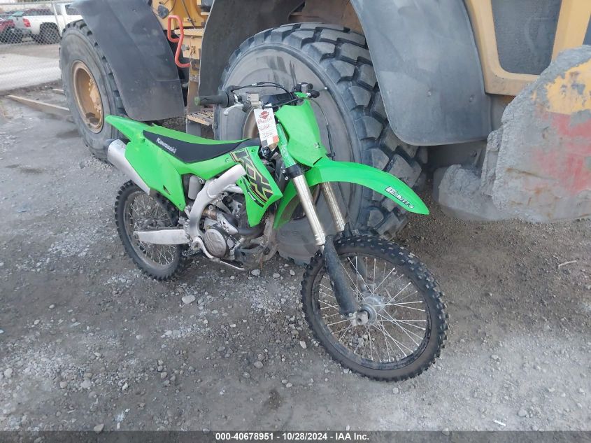 2021 Kawasaki Kx252 C VIN: JKBKXTCC0MA006723 Lot: 40678951