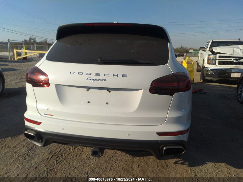 2016 Porsche Cayenne VIN: WP1AA2A28GLA08691 Lot: 40678976