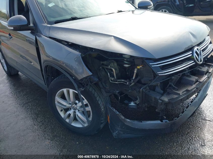 2016 VOLKSWAGEN TIGUAN S - WVGBV7AX4GW578068