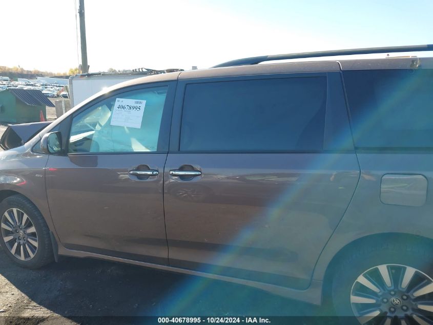 2020 Toyota Sienna Xle Premium VIN: 5TDDZ3DC5LS249604 Lot: 40678995