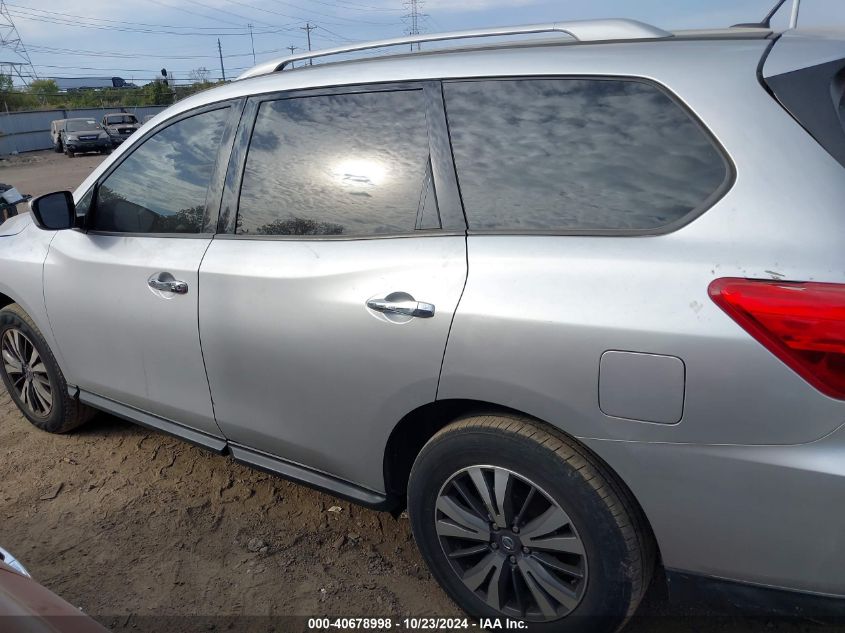 2017 Nissan Pathfinder Sv VIN: 5N1DR2MN9HC697537 Lot: 40678998