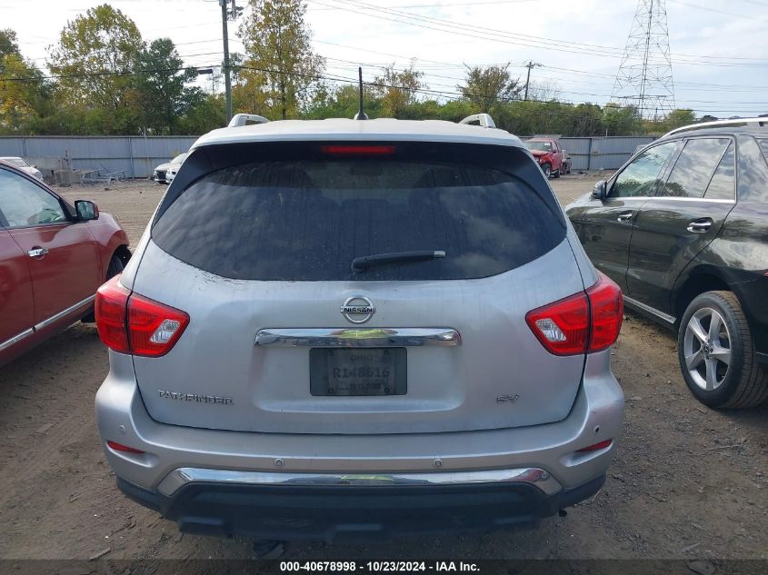 2017 Nissan Pathfinder Sv VIN: 5N1DR2MN9HC697537 Lot: 40678998